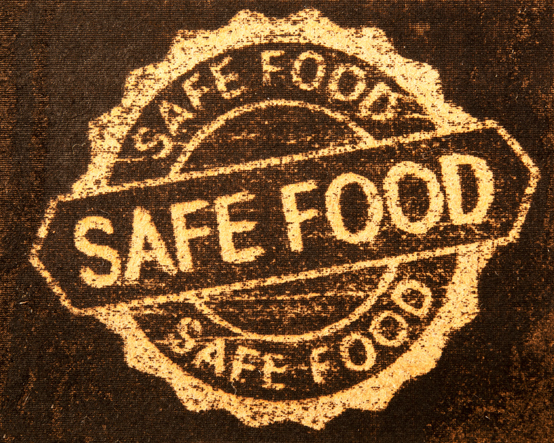 Safe Food,engraved image